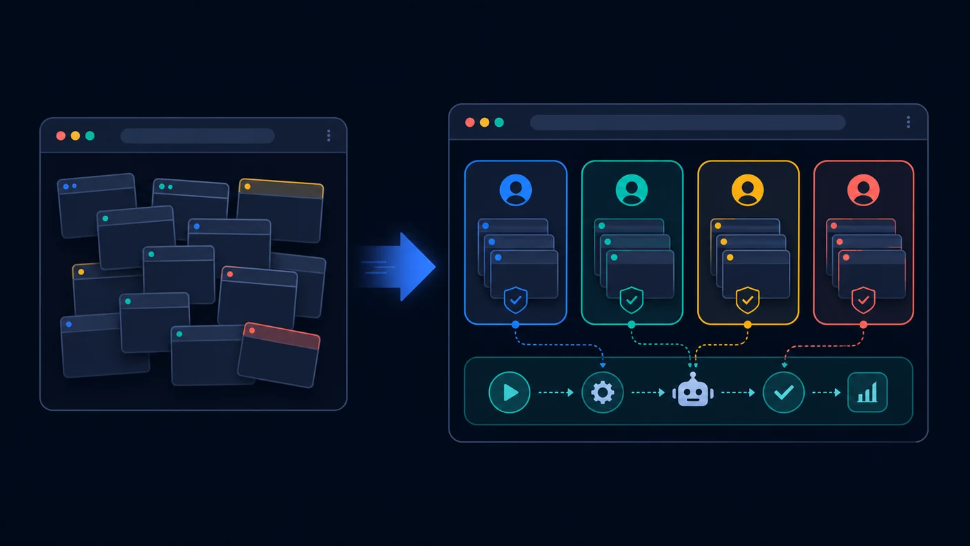 Controlled Browsing - middle workflow image